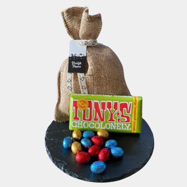 HaloCasa Paasgeschenkzakjes Set Van 60 - Schattige Paaszakjes Met Konijnenoren Voor Snoep & Cadeautjes