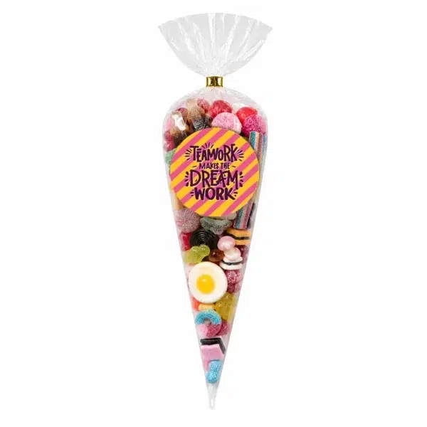 Snoepzak - Puntzak Snoepmix Teamwork Makes the Dreamwork – 175 gram