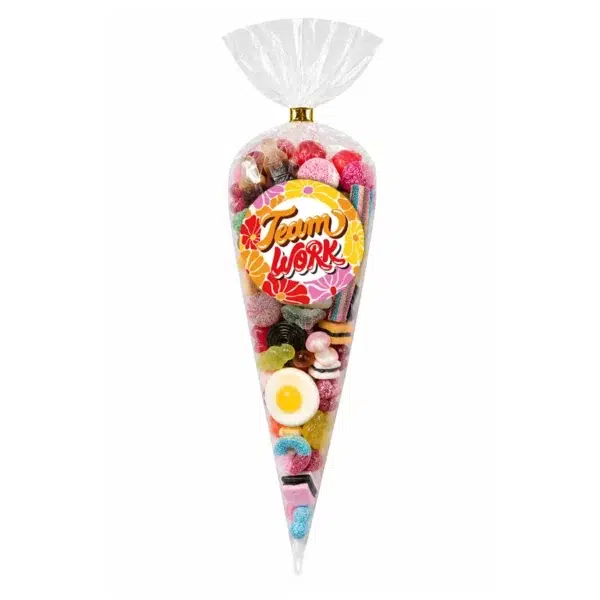 Snoepzak - Puntzak - Snoepmix Teamwork – 175 gram